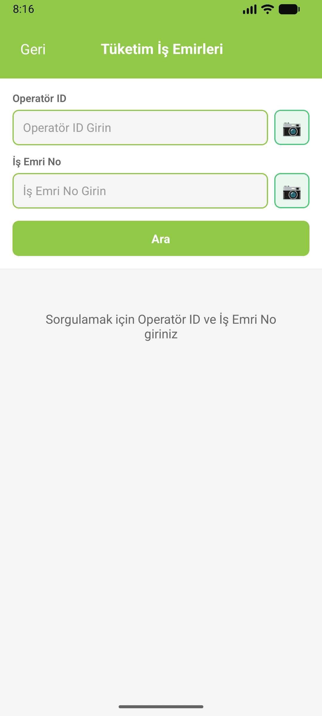 WMS Tüketim